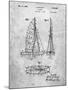 PP216-Slate Schlumpf Sailboat Patent Poster-Cole Borders-Mounted Giclee Print