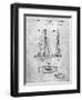 PP216-Slate Schlumpf Sailboat Patent Poster-Cole Borders-Framed Giclee Print