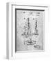 PP216-Slate Schlumpf Sailboat Patent Poster-Cole Borders-Framed Giclee Print