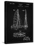 PP216-Vintage Black Schlumpf Sailboat Patent Poster-Cole Borders-Stretched Canvas