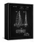 PP216-Vintage Black Schlumpf Sailboat Patent Poster-Cole Borders-Framed Stretched Canvas