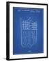 PP217-Blueprint NFL Display Patent Poster-Cole Borders-Framed Giclee Print