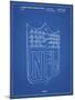 PP217-Blueprint NFL Display Patent Poster-Cole Borders-Mounted Giclee Print