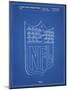 PP217-Blueprint NFL Display Patent Poster-Cole Borders-Mounted Giclee Print