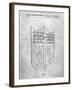 PP217-Slate NFL Display Patent Poster-Cole Borders-Framed Giclee Print