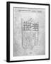 PP217-Slate NFL Display Patent Poster-Cole Borders-Framed Giclee Print