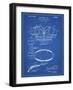 PP219-Blueprint Football Shoulder Pads 1925 Patent Poster-Cole Borders-Framed Giclee Print