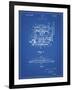 PP220-Blueprint Model A Ford Pickup Truck Engine Poster-Cole Borders-Framed Giclee Print