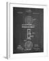 PP225-Chalkboard Orvis 1874 Fly Fishing Reel Patent Poster-Cole Borders-Framed Giclee Print