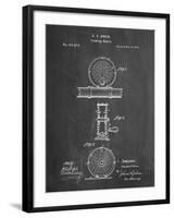 PP225-Chalkboard Orvis 1874 Fly Fishing Reel Patent Poster-Cole Borders-Framed Giclee Print