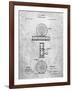 PP225-Slate Orvis 1874 Fly Fishing Reel Patent Poster-Cole Borders-Framed Giclee Print