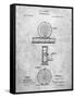 PP225-Slate Orvis 1874 Fly Fishing Reel Patent Poster-Cole Borders-Framed Stretched Canvas