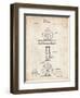 PP225-Vintage Parchment Orvis 1874 Fly Fishing Reel Patent Poster-Cole Borders-Framed Giclee Print