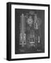 PP23 Chalkboard-Borders Cole-Framed Giclee Print