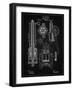 PP23 Vintage Black-Borders Cole-Framed Giclee Print