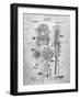 PP230-Slate Robert Goddard Rocket Patent Poster-Cole Borders-Framed Giclee Print