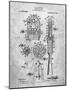 PP230-Slate Robert Goddard Rocket Patent Poster-Cole Borders-Mounted Giclee Print