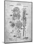 PP230-Slate Robert Goddard Rocket Patent Poster-Cole Borders-Mounted Giclee Print