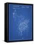 PP234-Blueprint Golf Bag Patent Poster-Cole Borders-Framed Stretched Canvas