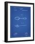 PP236-Blueprint Training Spoon Patent Poster-Cole Borders-Framed Giclee Print