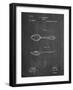 PP236-Chalkboard Training Spoon Patent Poster-Cole Borders-Framed Giclee Print