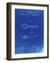 PP236-Faded Blueprint Training Spoon Patent Poster-Cole Borders-Framed Giclee Print