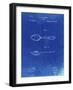 PP236-Faded Blueprint Training Spoon Patent Poster-Cole Borders-Framed Giclee Print