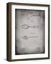 PP236-Faded Grey Training Spoon Patent Poster-Cole Borders-Framed Giclee Print