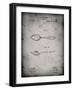 PP236-Faded Grey Training Spoon Patent Poster-Cole Borders-Framed Giclee Print