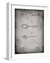 PP236-Faded Grey Training Spoon Patent Poster-Cole Borders-Framed Giclee Print