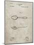 PP236-Sandstone Training Spoon Patent Poster-Cole Borders-Mounted Giclee Print