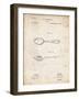 PP236-Vintage Parchment Training Spoon Patent Poster-Cole Borders-Framed Giclee Print