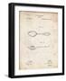 PP236-Vintage Parchment Training Spoon Patent Poster-Cole Borders-Framed Giclee Print