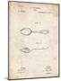 PP236-Vintage Parchment Training Spoon Patent Poster-Cole Borders-Mounted Giclee Print