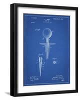 PP237-Blueprint Vintage Golf Tee 1899 Patent Poster-Cole Borders-Framed Giclee Print