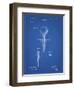 PP237-Blueprint Vintage Golf Tee 1899 Patent Poster-Cole Borders-Framed Giclee Print