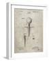 PP237-Sandstone Vintage Golf Tee 1899 Patent Poster-Cole Borders-Framed Giclee Print