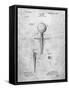 PP237-Slate Vintage Golf Tee 1899 Patent Poster-Cole Borders-Framed Stretched Canvas