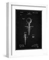 PP237-Vintage Black Vintage Golf Tee 1899 Patent Poster-Cole Borders-Framed Giclee Print