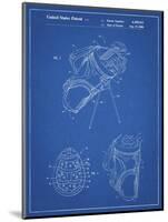 PP239-Blueprint Golf Walking Bag Patent Poster-Cole Borders-Mounted Giclee Print