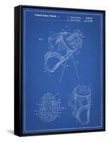 PP239-Blueprint Golf Walking Bag Patent Poster-Cole Borders-Framed Stretched Canvas