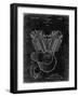 PP24 Black Grunge-Borders Cole-Framed Giclee Print