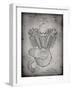 PP24 Faded Grey-Borders Cole-Framed Giclee Print