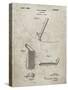 PP240-Sandstone Golf Wedge 1923 Patent Poster-Cole Borders-Stretched Canvas