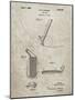 PP240-Sandstone Golf Wedge 1923 Patent Poster-Cole Borders-Mounted Giclee Print