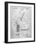 PP240-Slate Golf Wedge 1923 Patent Poster-Cole Borders-Framed Giclee Print