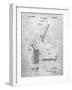 PP240-Slate Golf Wedge 1923 Patent Poster-Cole Borders-Framed Giclee Print