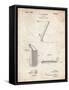 PP240-Vintage Parchment Golf Wedge 1923 Patent Poster-Cole Borders-Framed Stretched Canvas