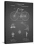 PP248-Black Grid Bicycle 1890 Patent Poster-Cole Borders-Stretched Canvas