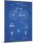 PP248-Blueprint Bicycle 1890 Patent Poster-Cole Borders-Mounted Giclee Print